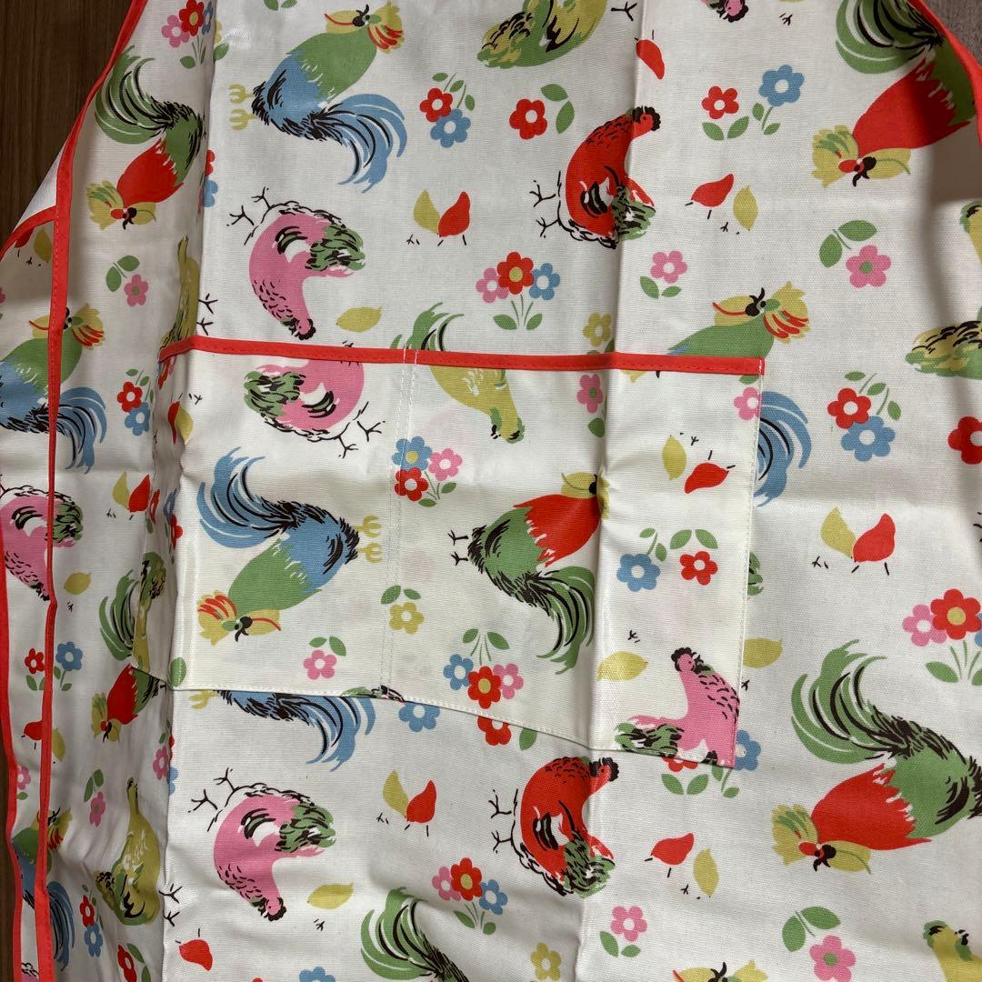 Cath Kidston エプロン 花と鳥ビニールコーティング★新品未使用★