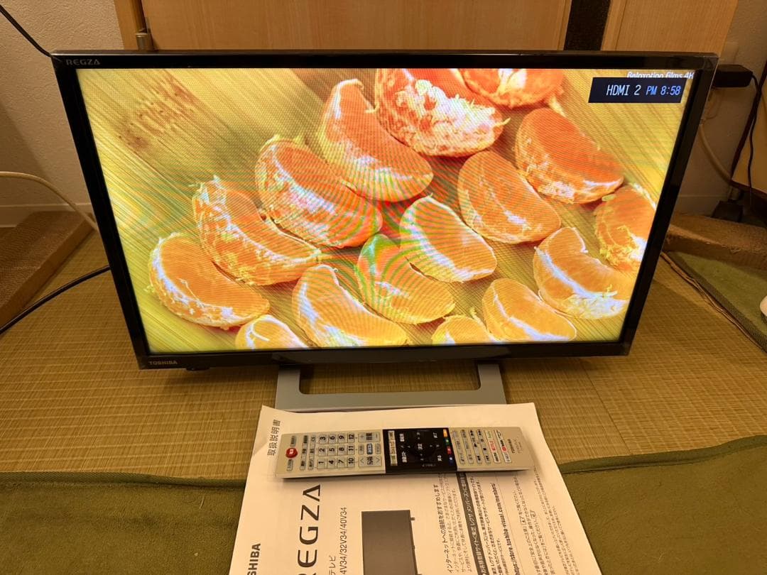 TOSHIBA 東芝 スマートテレビ　24V34　2023年製　24型　超極美品