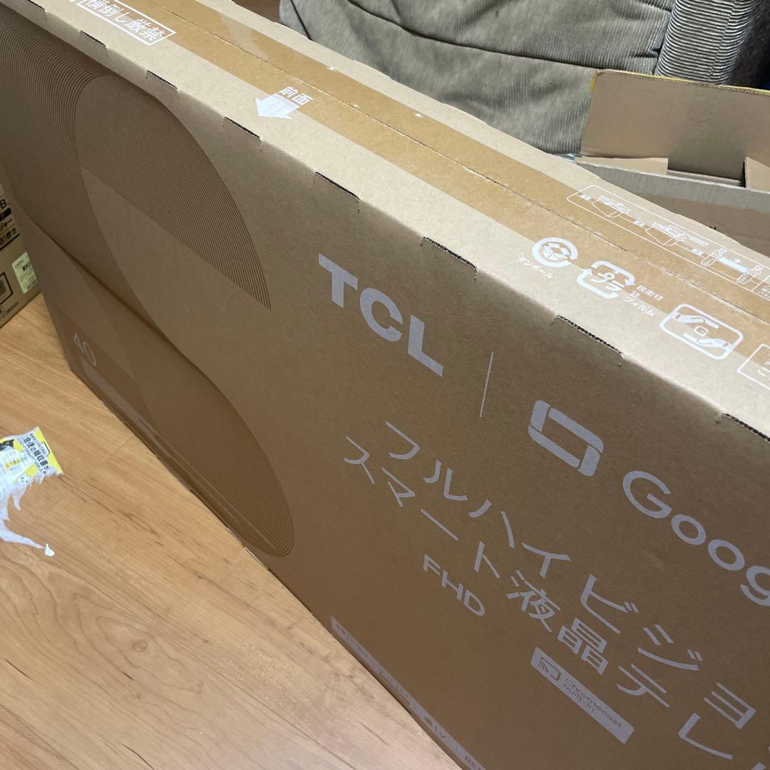 【新品未開封】TCL 40S5402 smart対応フルハイビジョン液晶テレビ