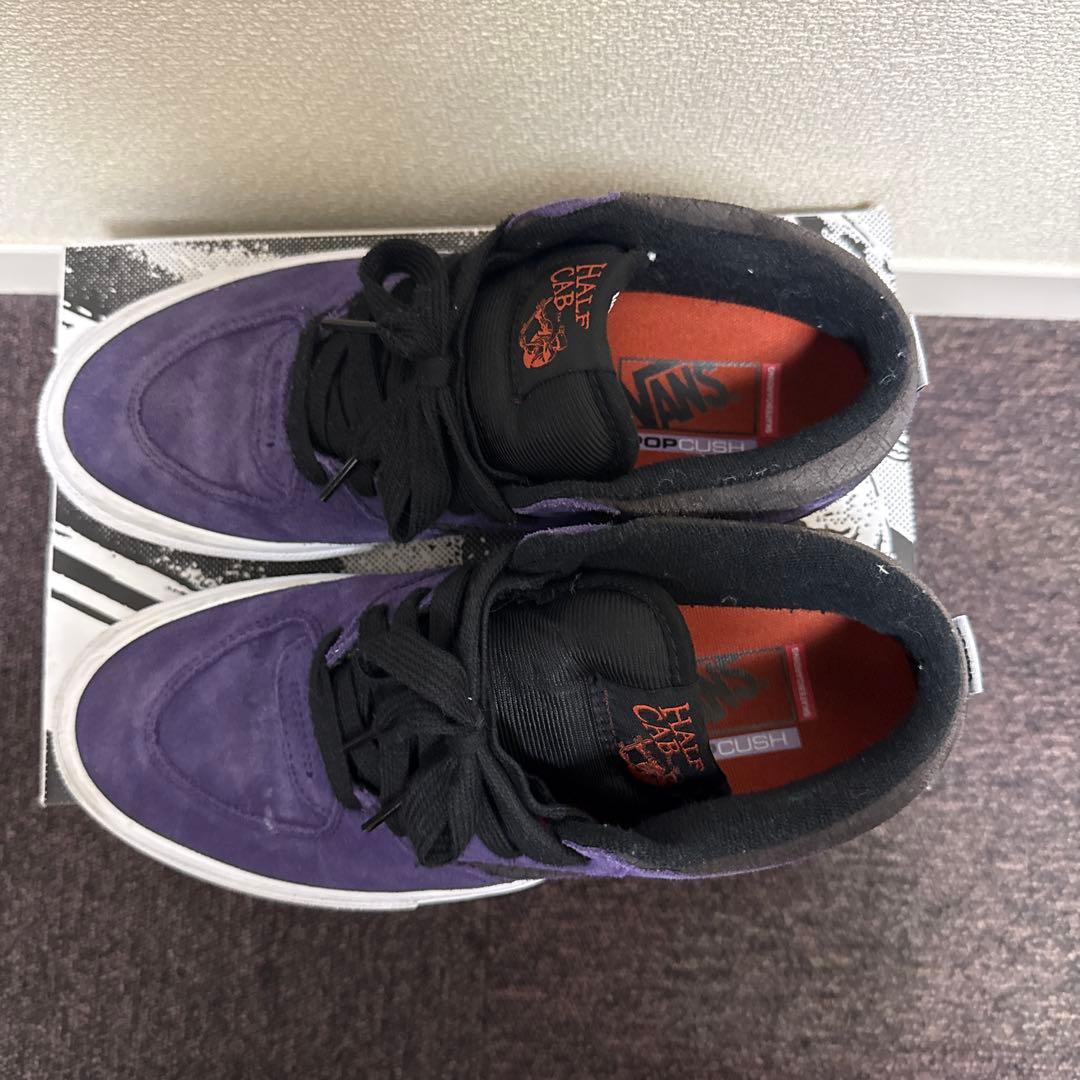 Vans HALF CAB スニーカー 紫/黒