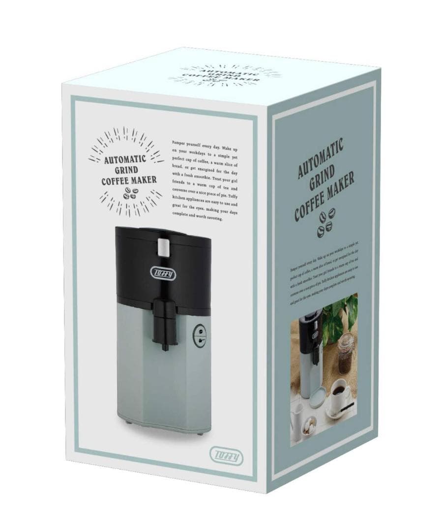 おしゃれなデザインの全自動ミル付コーヒーメーカー