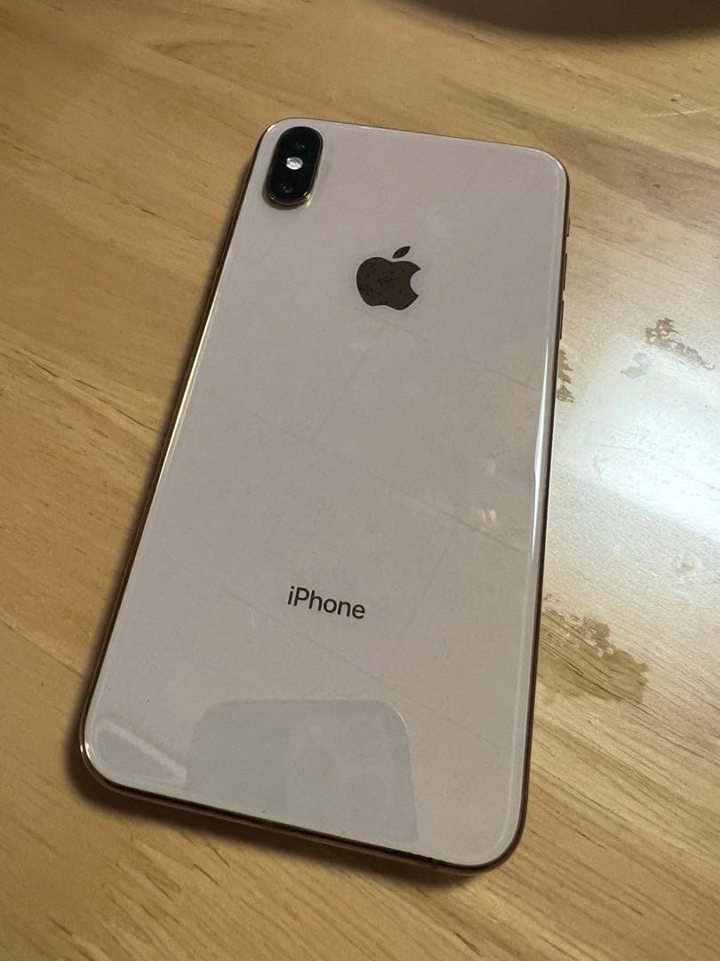 iPhoneXsMax 64GB ゴールド　 SIMフリーバッテリー86%