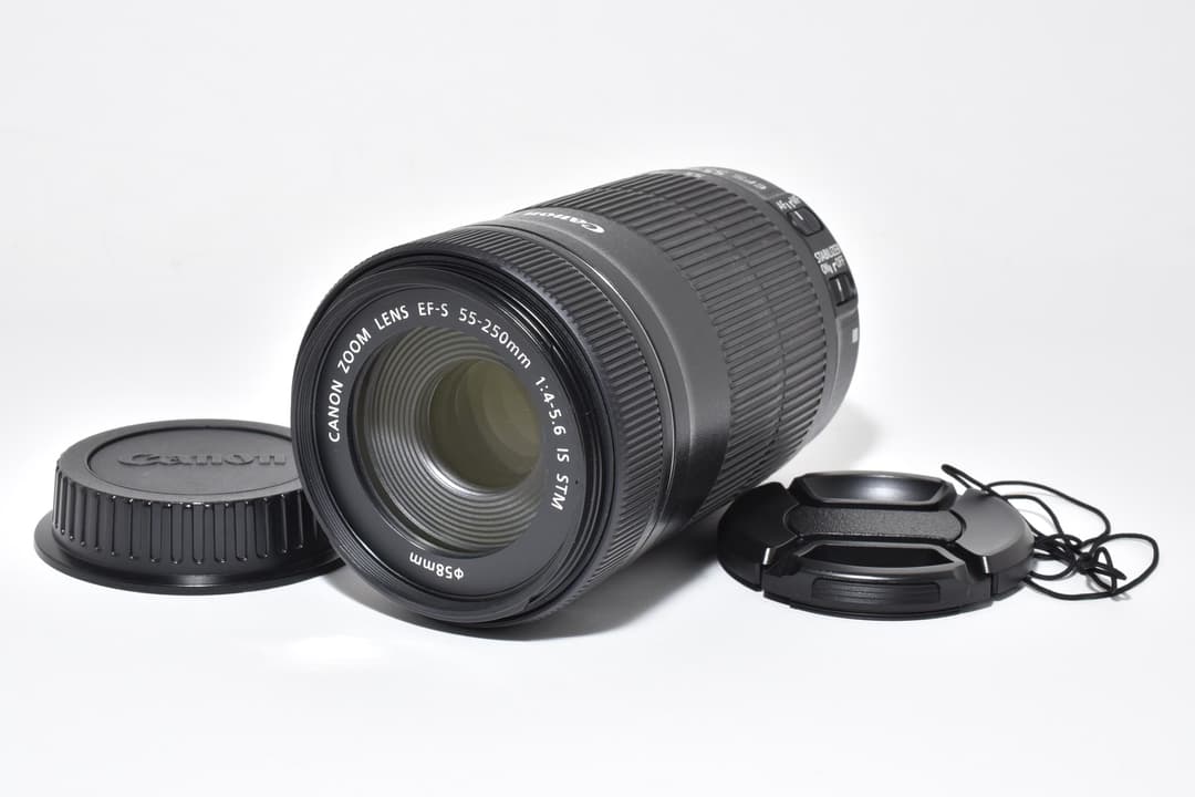 レンズ(ズーム) Canon EF-S 55-250mm F4-5.6 IS STM #9492