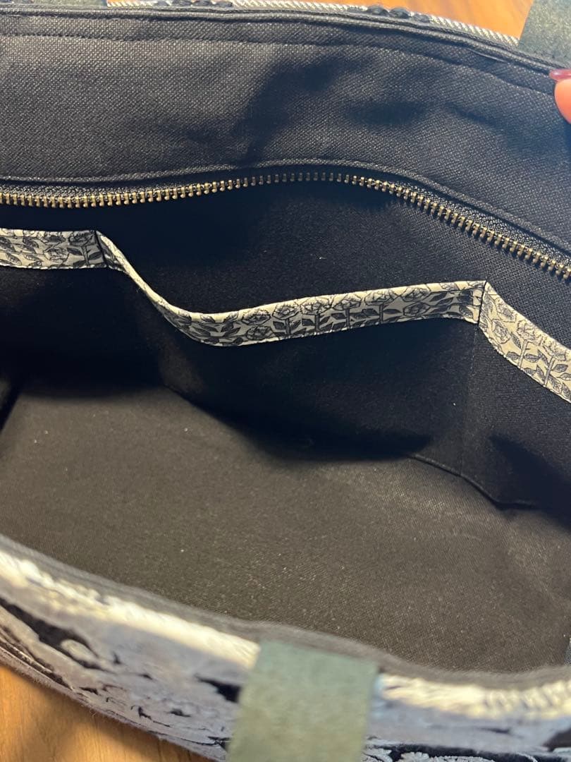 ミナペルホネン パッチワーク・タンバリン　トートバッグ