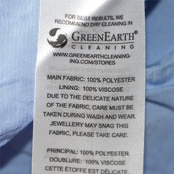 コ*マ様 セルフポートレイト ワンピース レース ブルー UK8 未使用 Cut