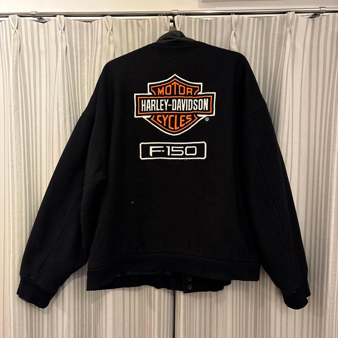 Harley-Davidson ブラックスタジャン古着