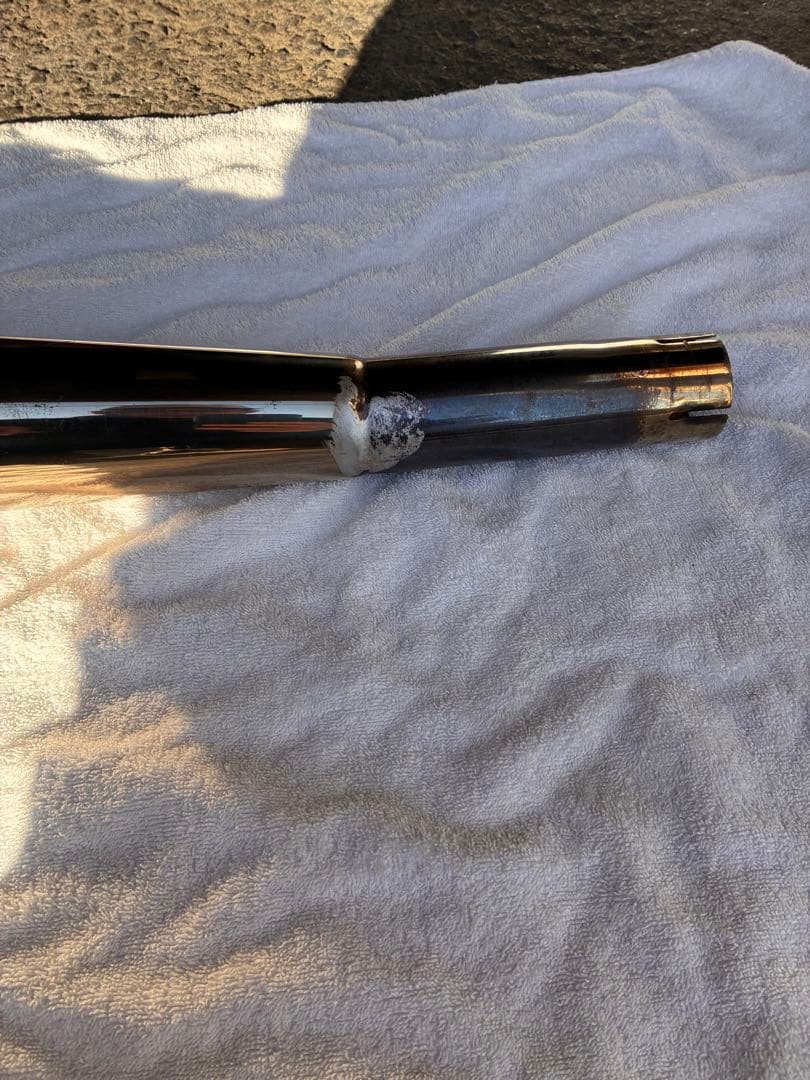 GOODS ステンレスマフラー SR400 RH03J