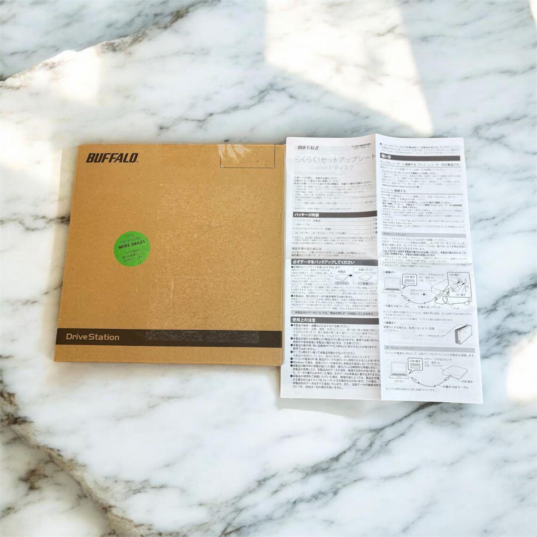 【ジャンク】 BUFFALO 外付けHDD HD-AD4U3 4TB