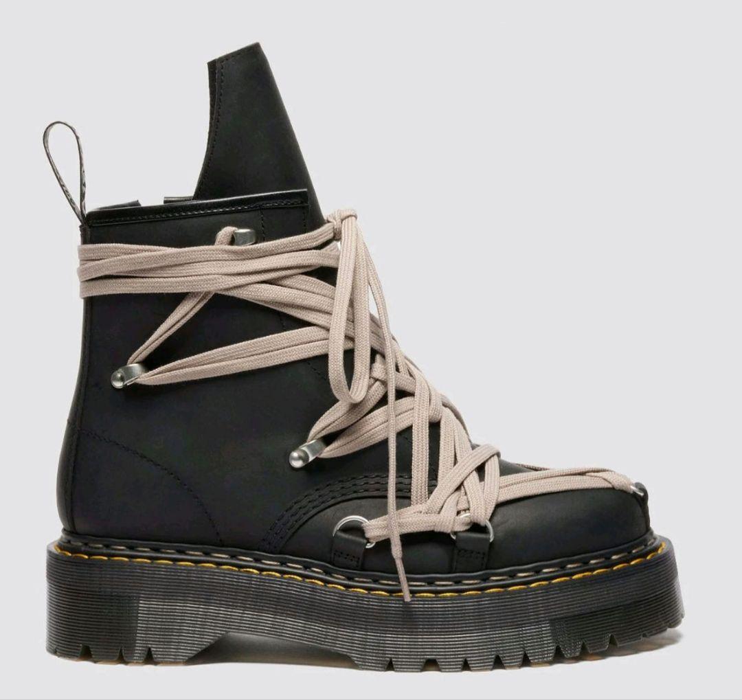 24 マーチン Rick Owens 1460 MEGALACE BOOT