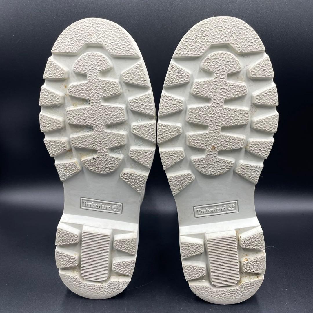 【希少】Timberland プレミアムブーツ ヌバックオールホワイト 26cm