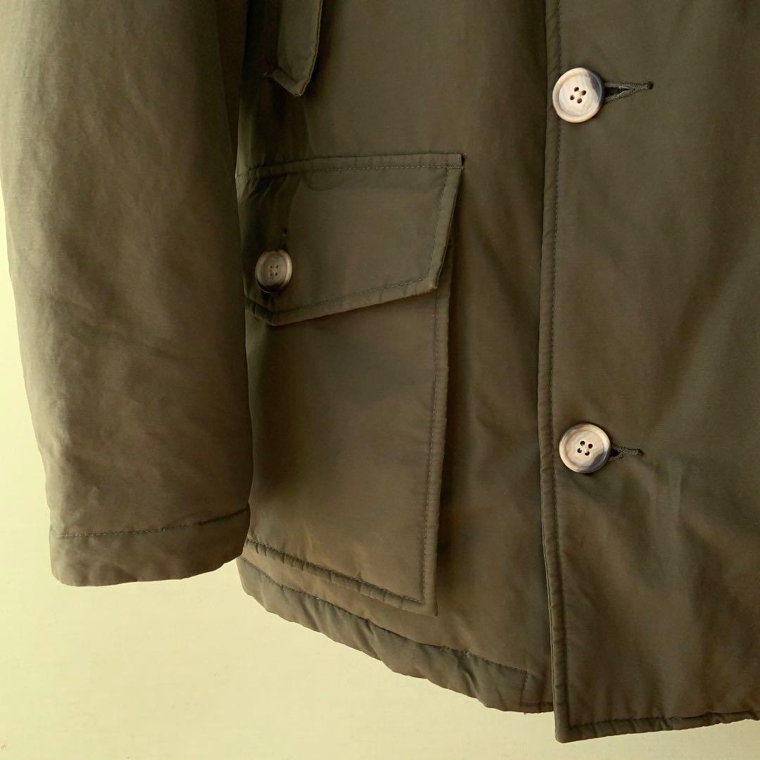 カナダ製 Woolrichウールリッチ アークティックパーカ Mダウン オリーブ