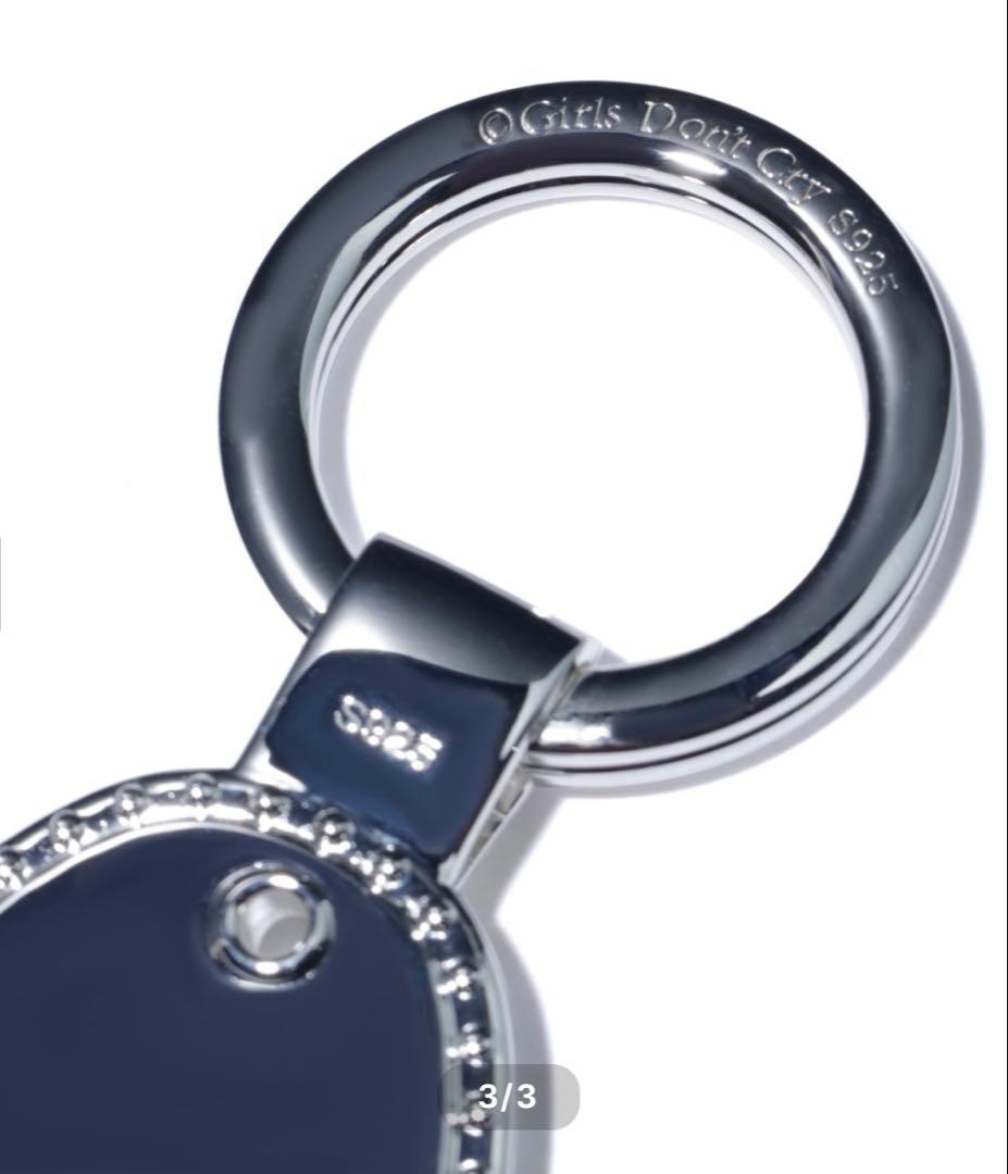 小物 Girls Don't Cry Key Ring Silver925
