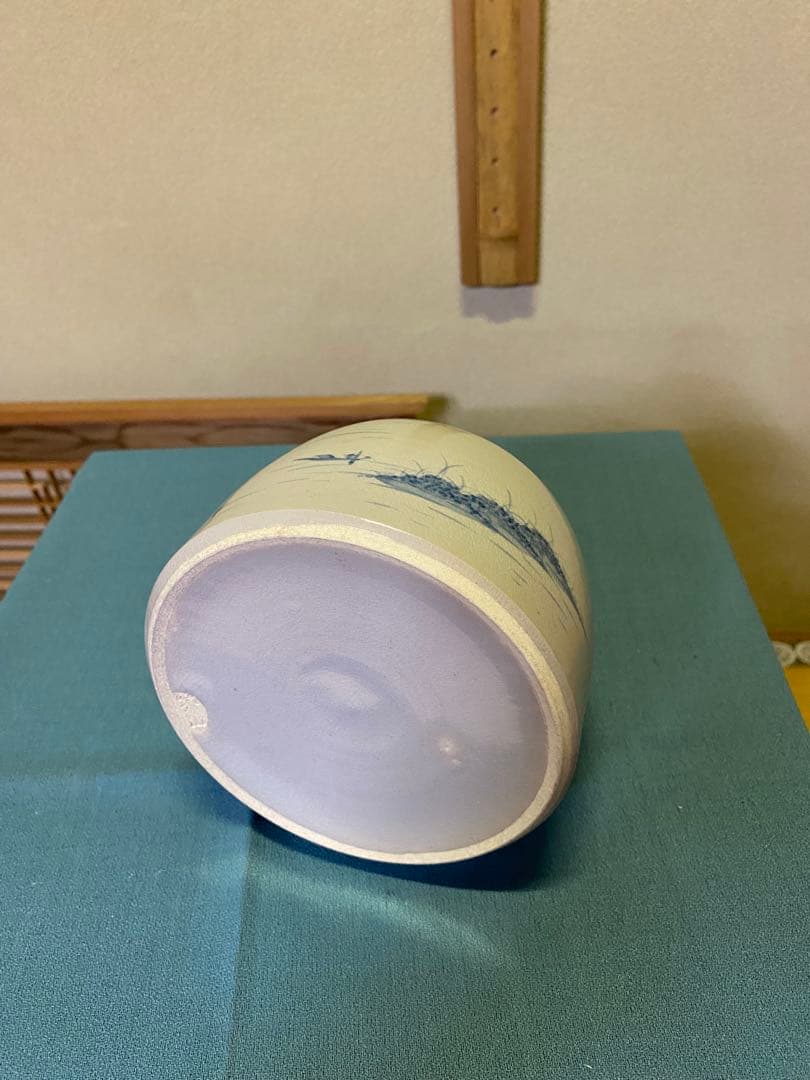 茶道具/花入 尾戸焼 土居庄次 造