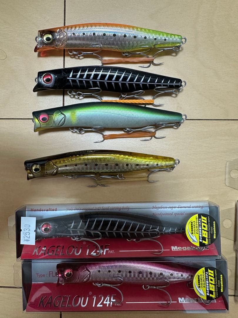 メガバス カゲロウ キリンジ まとめ売り