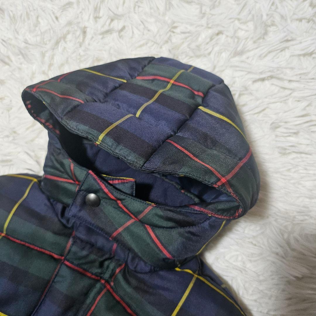 POLO RALPH LAUREN チェック ダウンジャケット 110