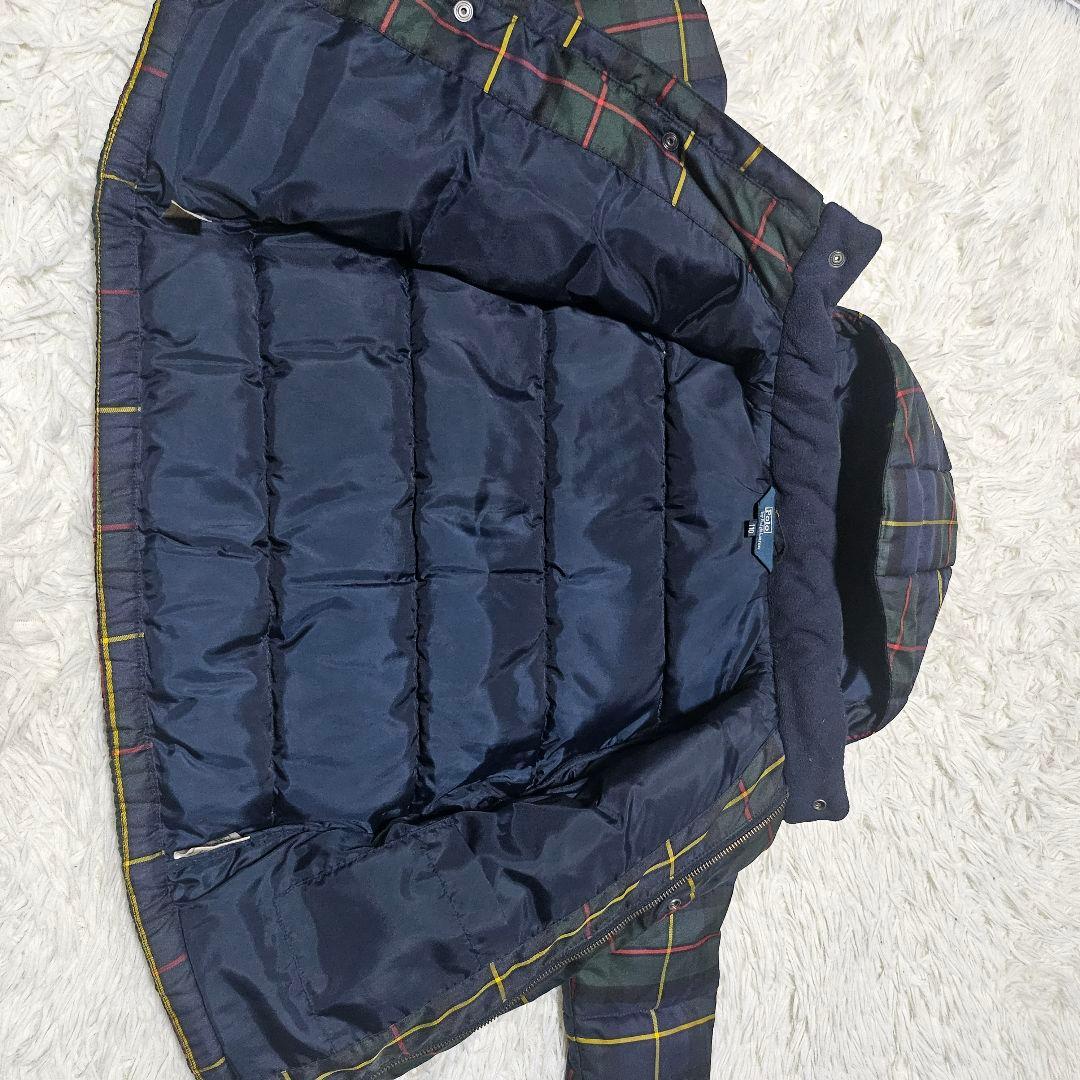 POLO RALPH LAUREN チェック ダウンジャケット 110