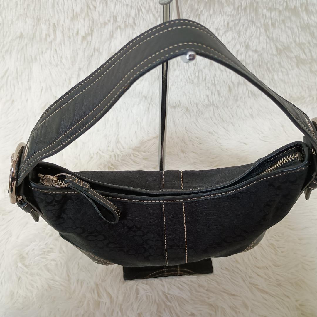 コーチ COACH ショルダーバッグ ミニシグネチャー レザーキャンバス2154