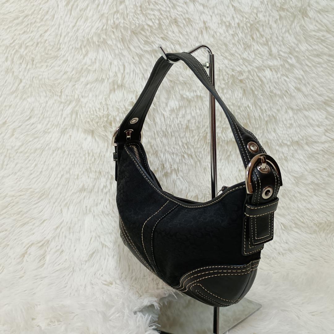 コーチ COACH ショルダーバッグ ミニシグネチャー レザーキャンバス2154
