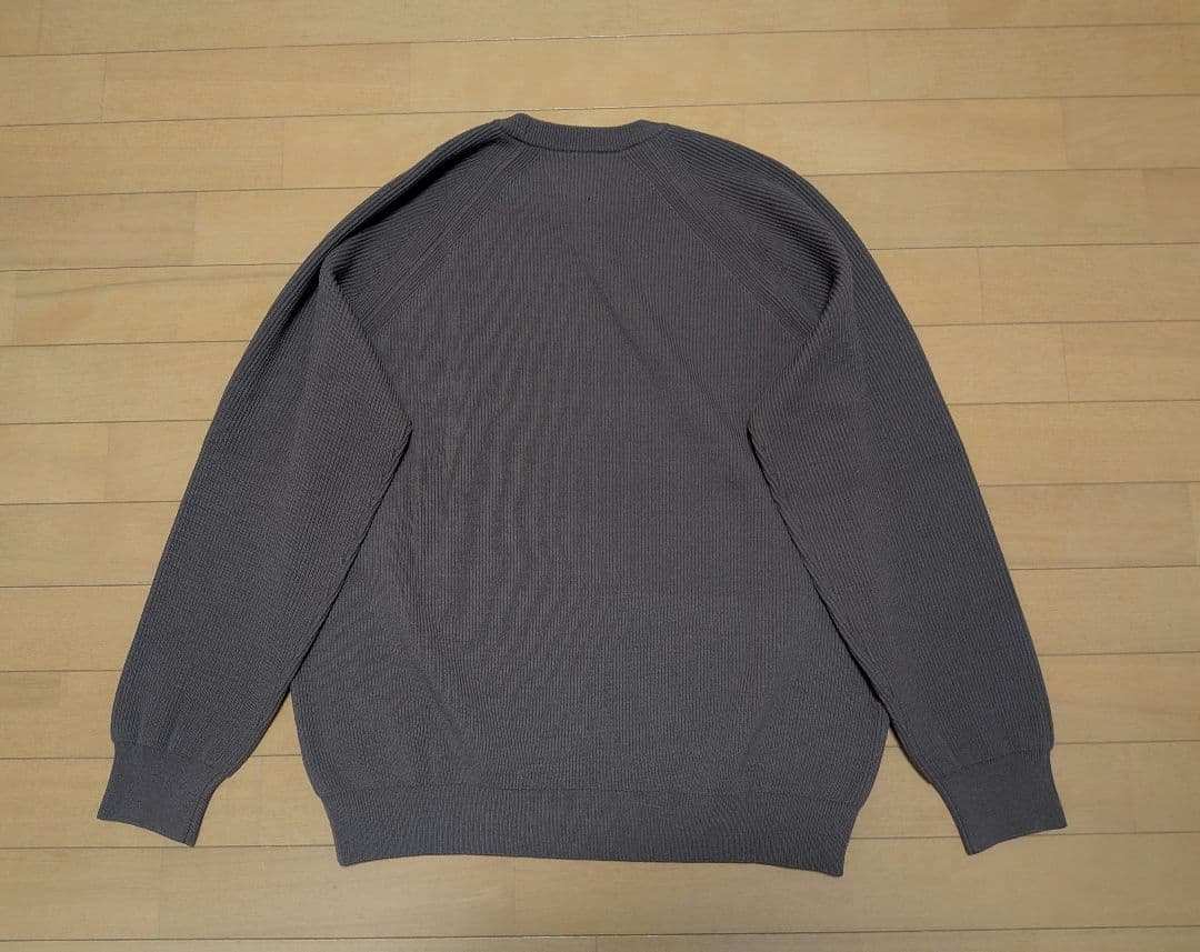 極美品バトナー HARD TWIST WOOL CREW NECK　検オーラリー