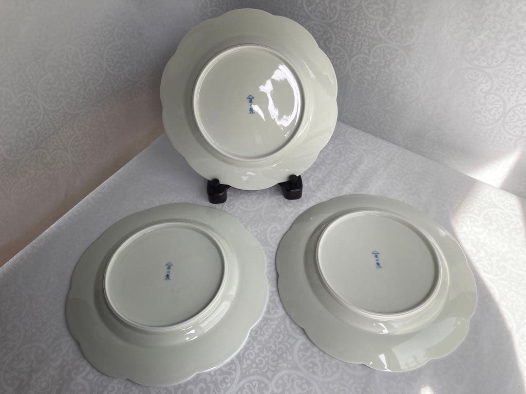 深川製磁　VOC ミート皿　約27㎝　3枚