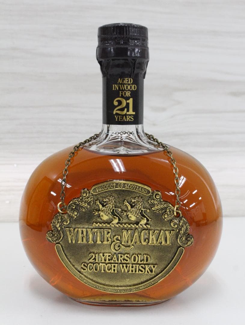 WHYTE & MACKAY 21年 スコッチウイスキー ギフトボックス