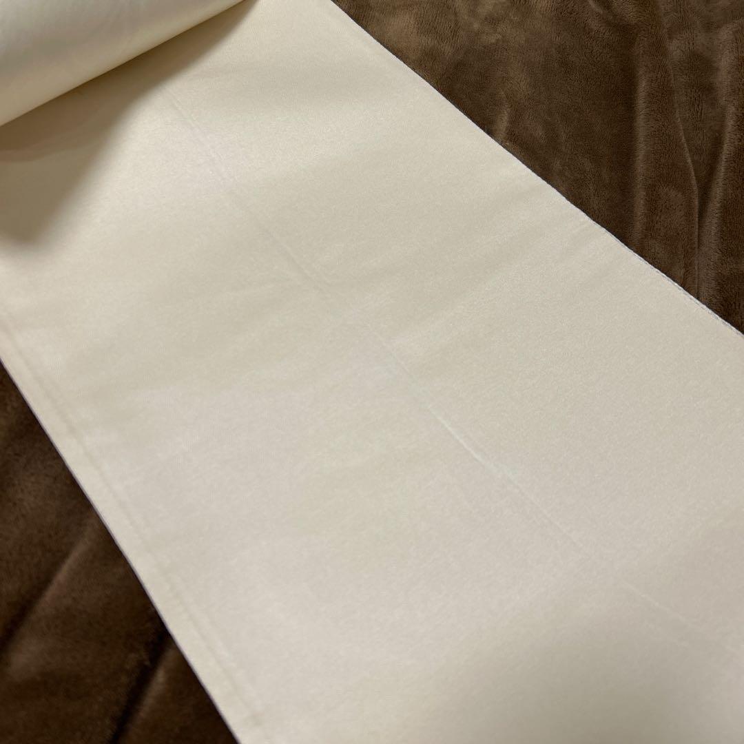 袋帯 洒落袋帯 西陣織 六通 アイボリー