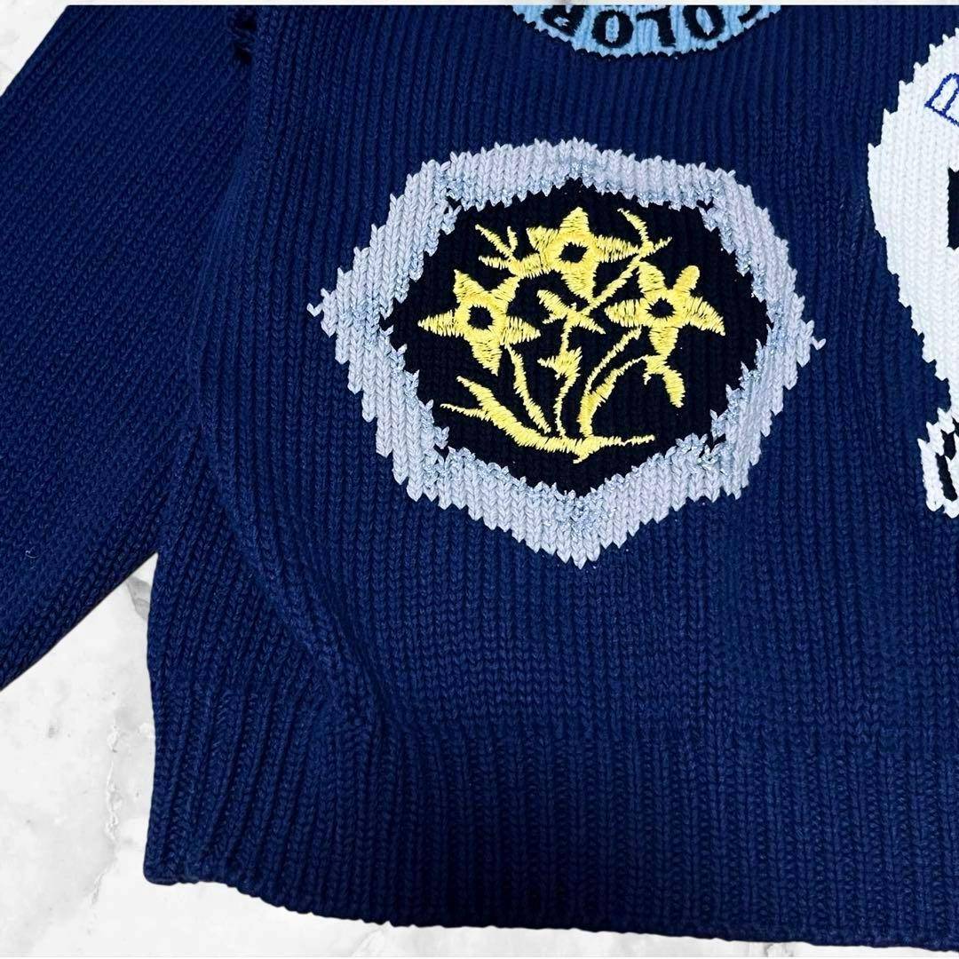 美品✨ ケンゾー 手刺繍　ニットセーター　KENZO Travel 24SS
