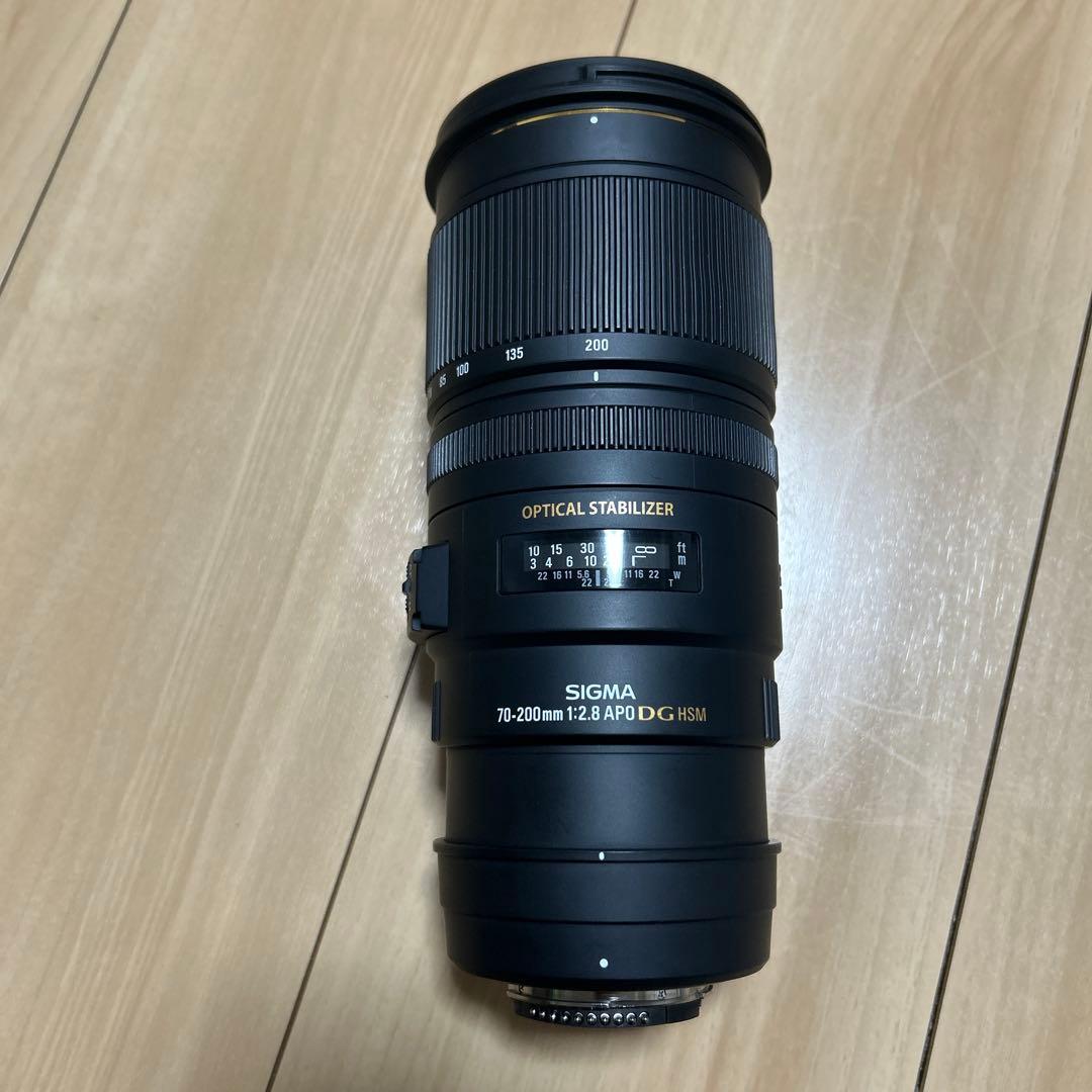 レンズ(ズーム) SIGMA APO 70-200mm F2.8 EX DG HSM