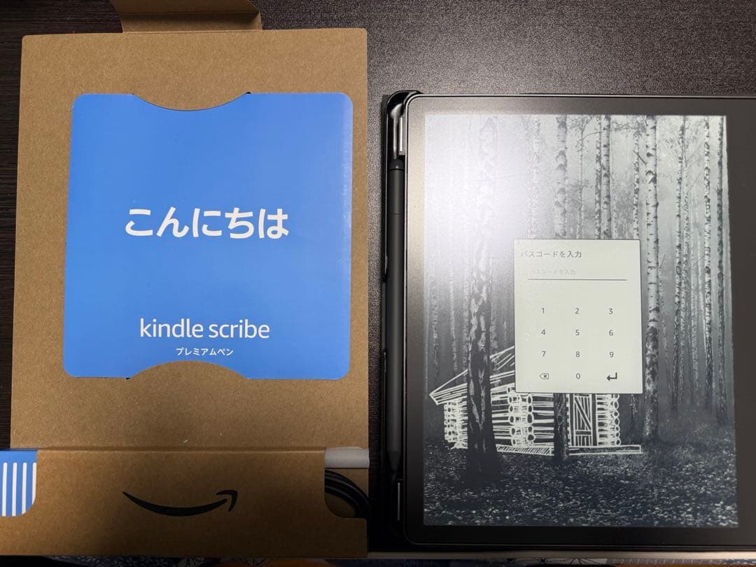 Kindle scribe 64GB プレミアムペン、ケース付き