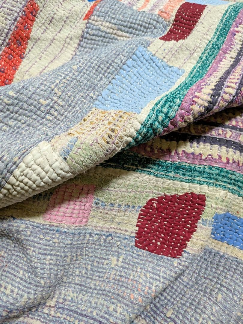 #179 ラリーキルト / カンタキルト / ソファカバー / ラグ /