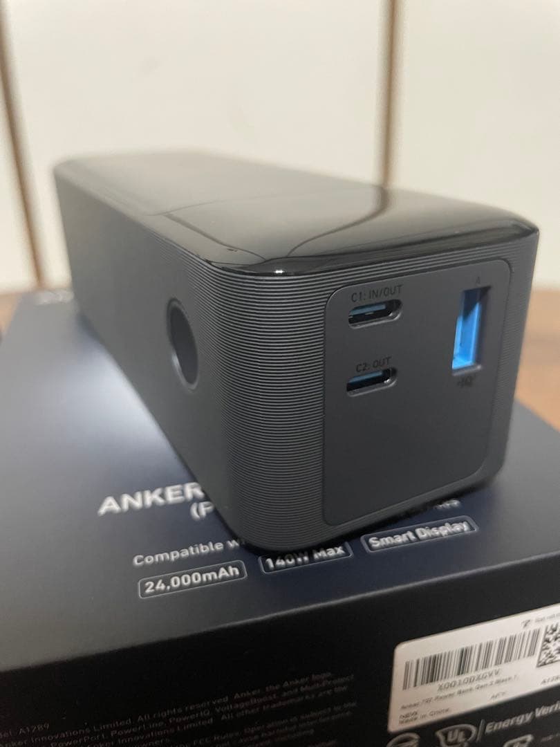 スマホアクセサリー Anker 737 Power Bank (PowerCore 24K)
