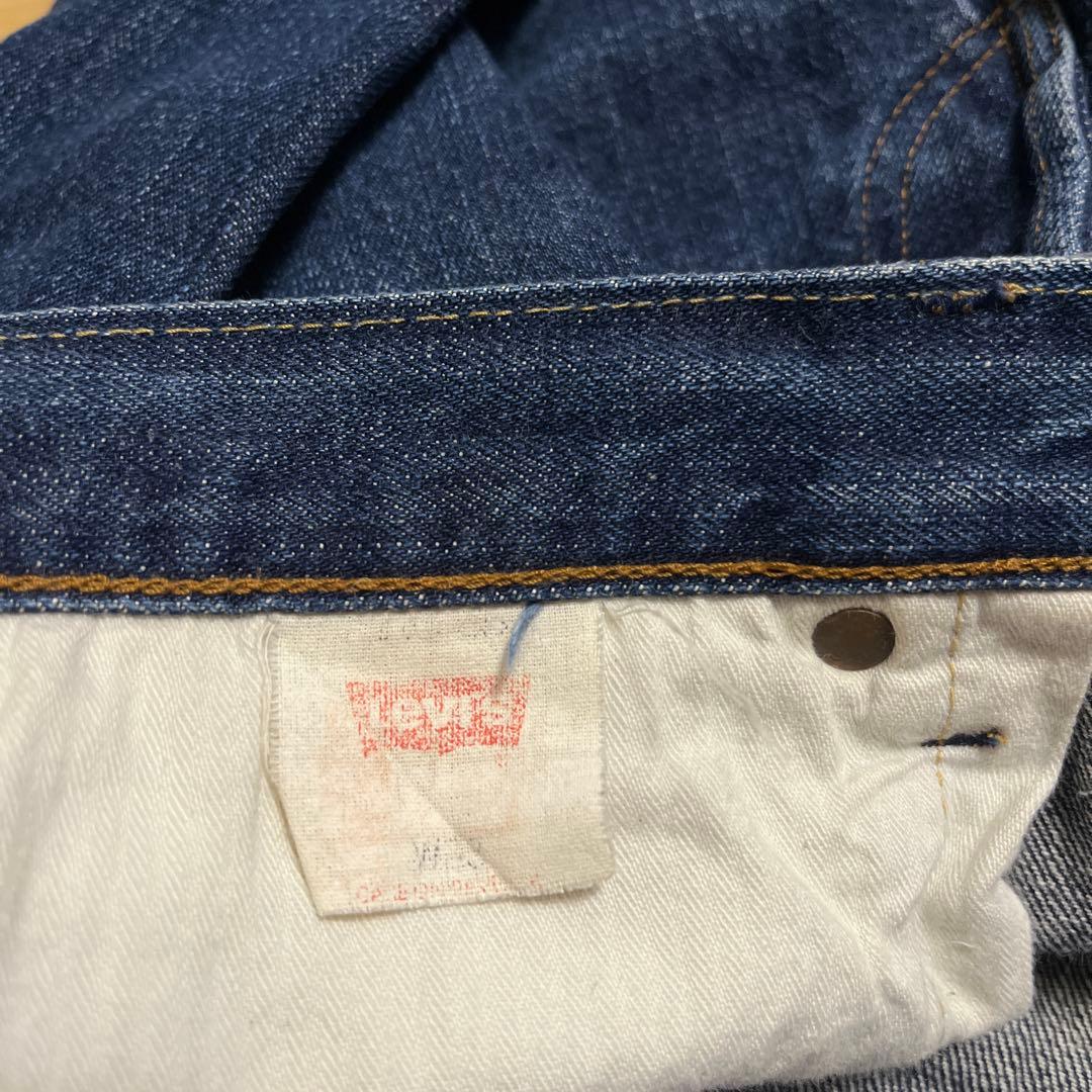 90s リーバイス501 50s-xx 革パッチ 赤耳 LVC