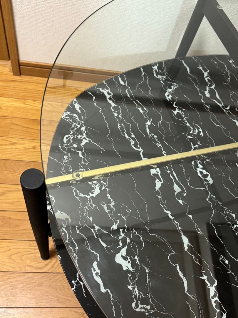 廃盤品　KAREノブレス オーバル コーヒーテーブル