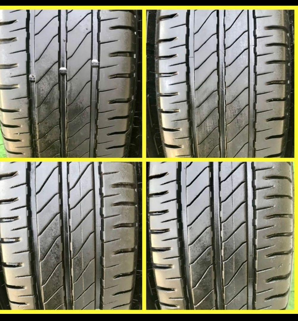 【２本セット】キャラバン純正鉄ホイール&MICHELIN AGILIS 3