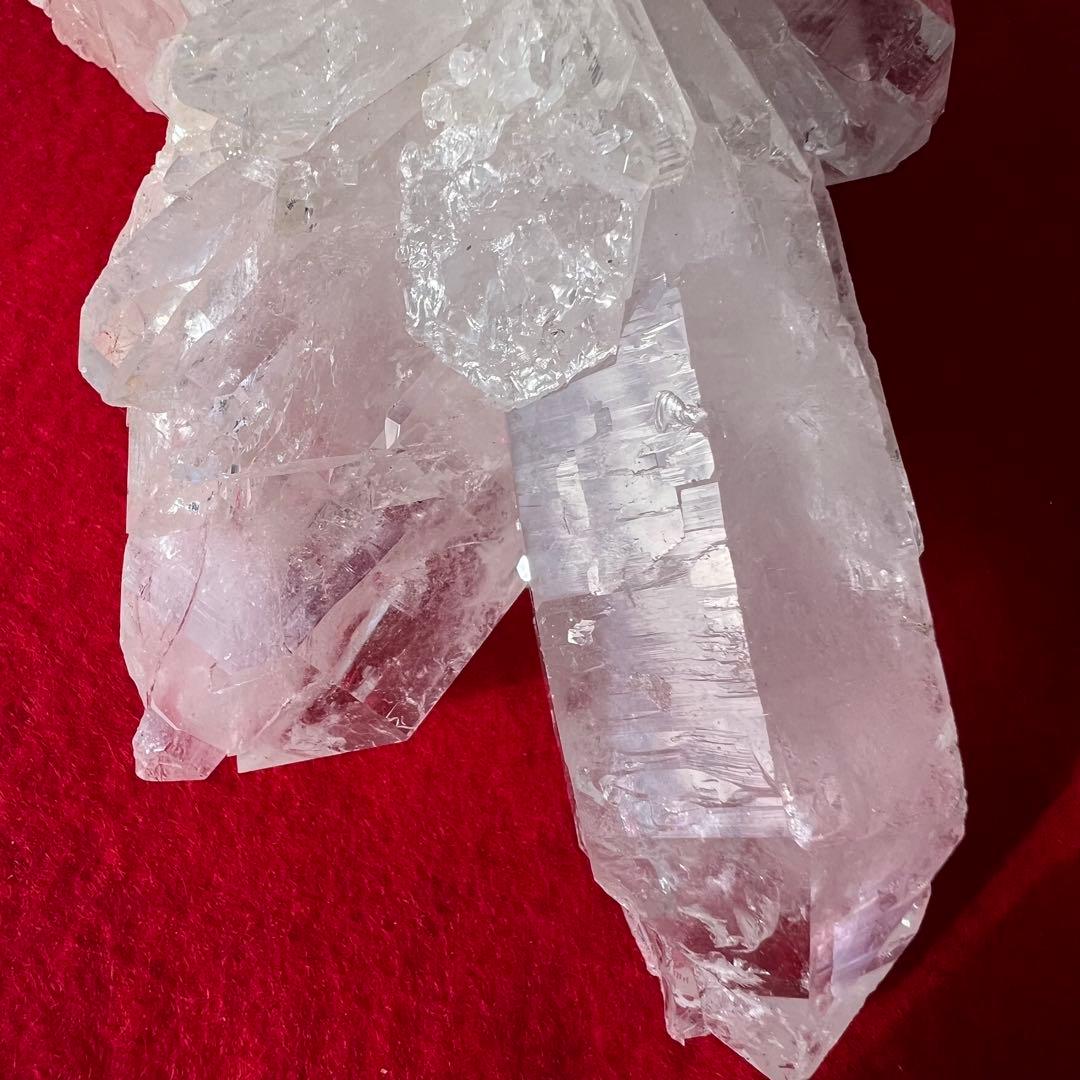 ✳️極みの美麗水晶✨超絶キラキラ✨極上別格品 レインボー 水晶クラスター 天然石