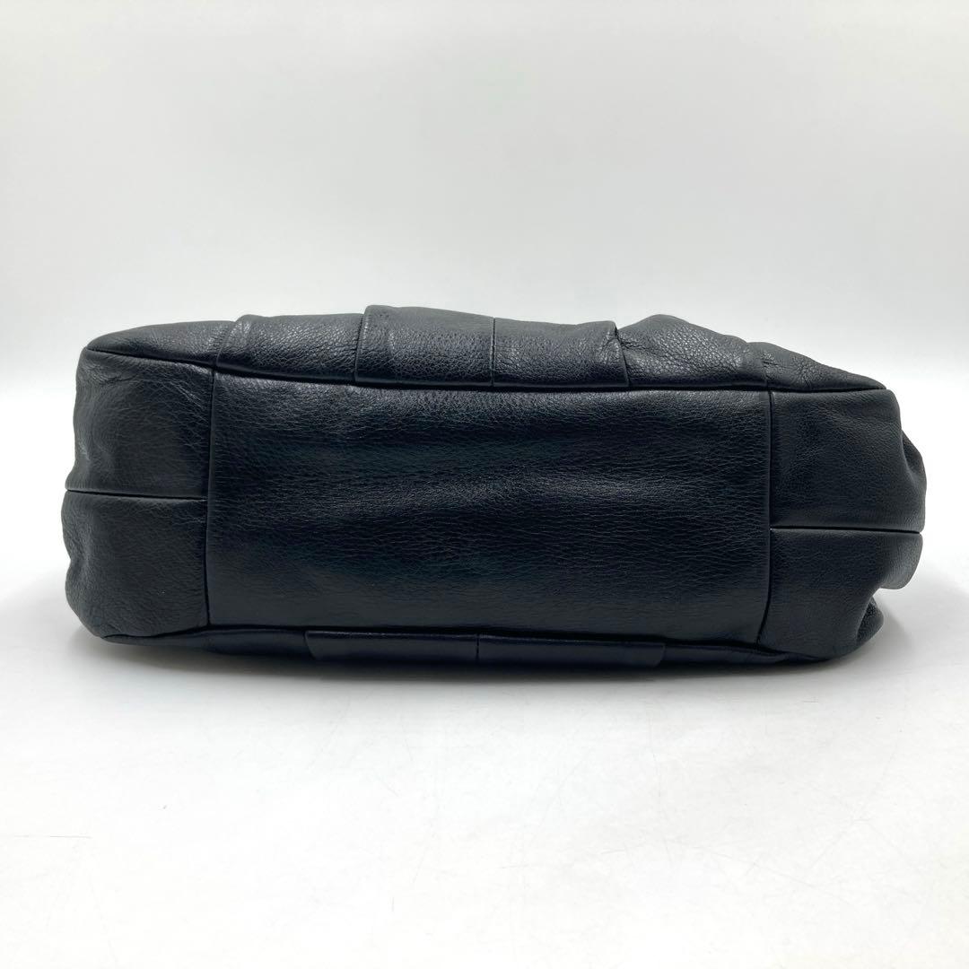 ⭐️美品⭐️コーチ ショルダーバッグ レザー ブラック ゴールド 肩掛け