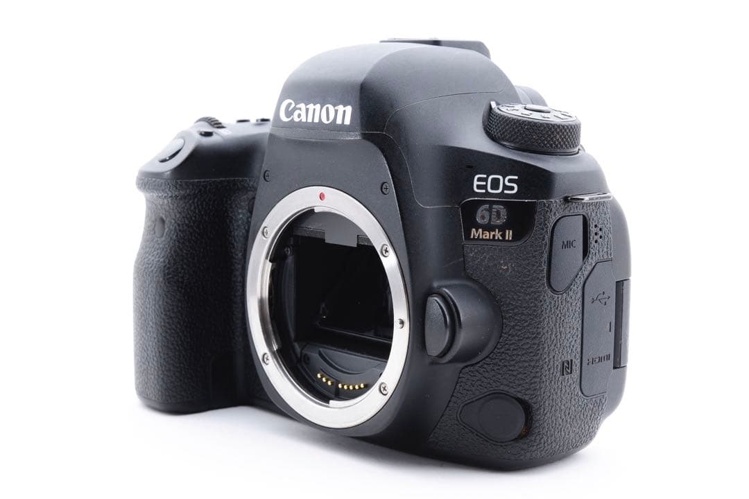 保証付きCanon EOS 6D Mark II 標準&望遠ダブルレンズセット