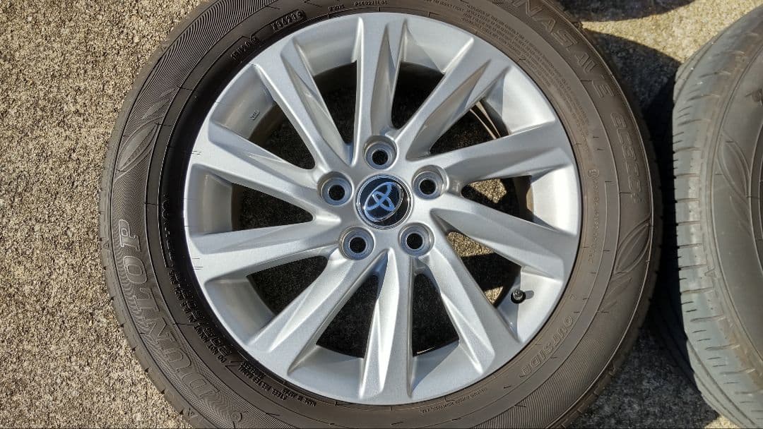 トヨタ ノア・ヴォクシー90系 純正 16インチ ホイールセット 走行1万km