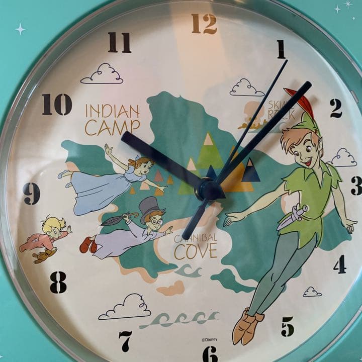ディズニーストア ピーターパン　掛け時計　＊非売品です＊