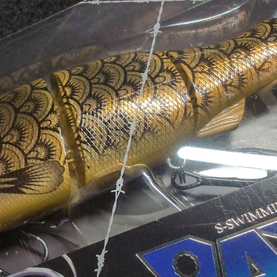 【ガンクラフト】限定品　金鯱　ジョイクロRATCHET 184 ゴールドブラック