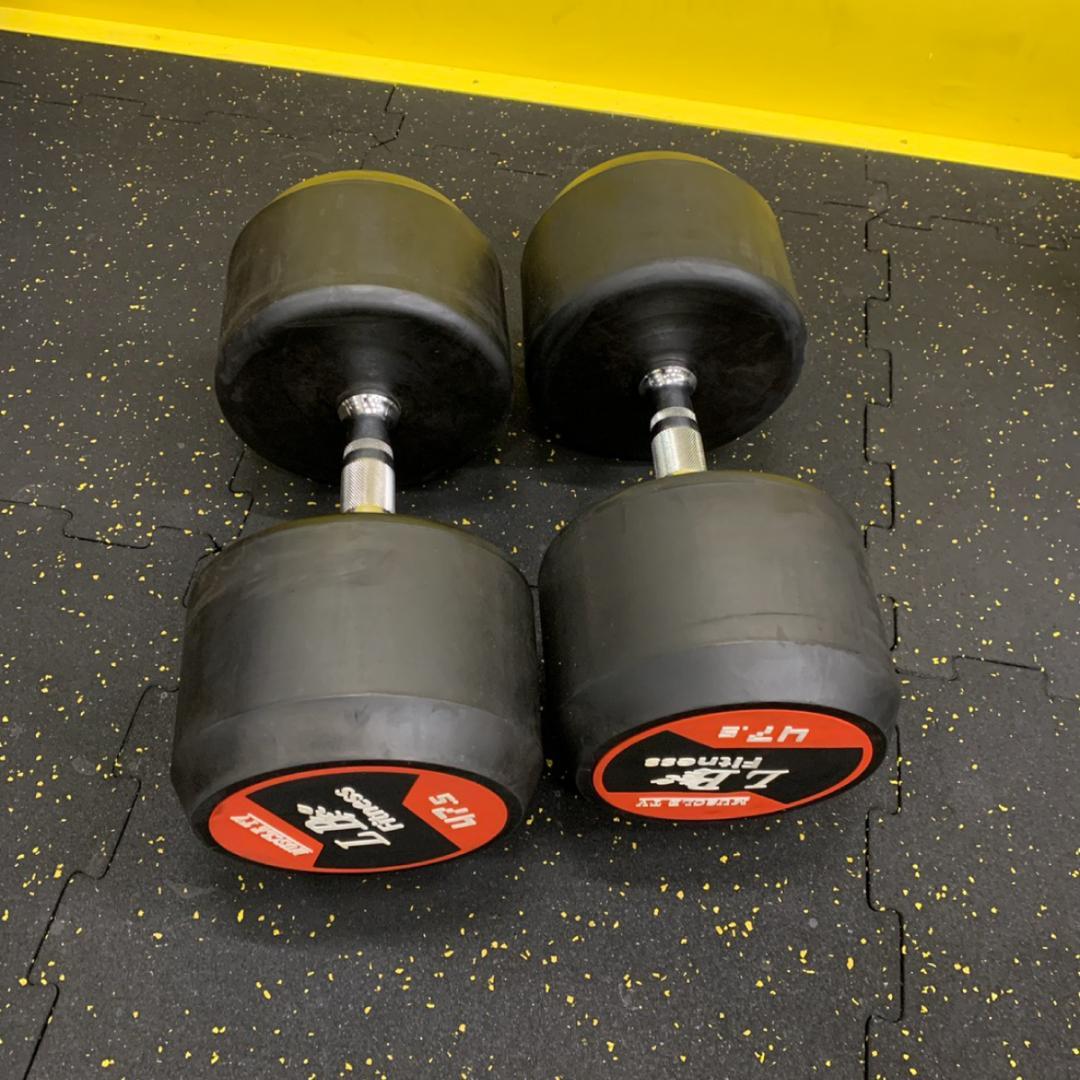 ラバー ダンベル 50kg × 2個 セット