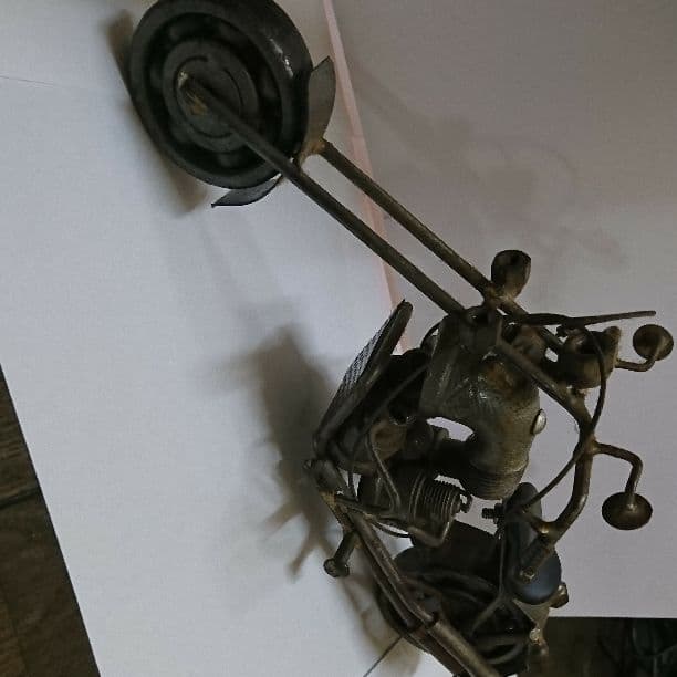 ハーレー風 バイクの置物