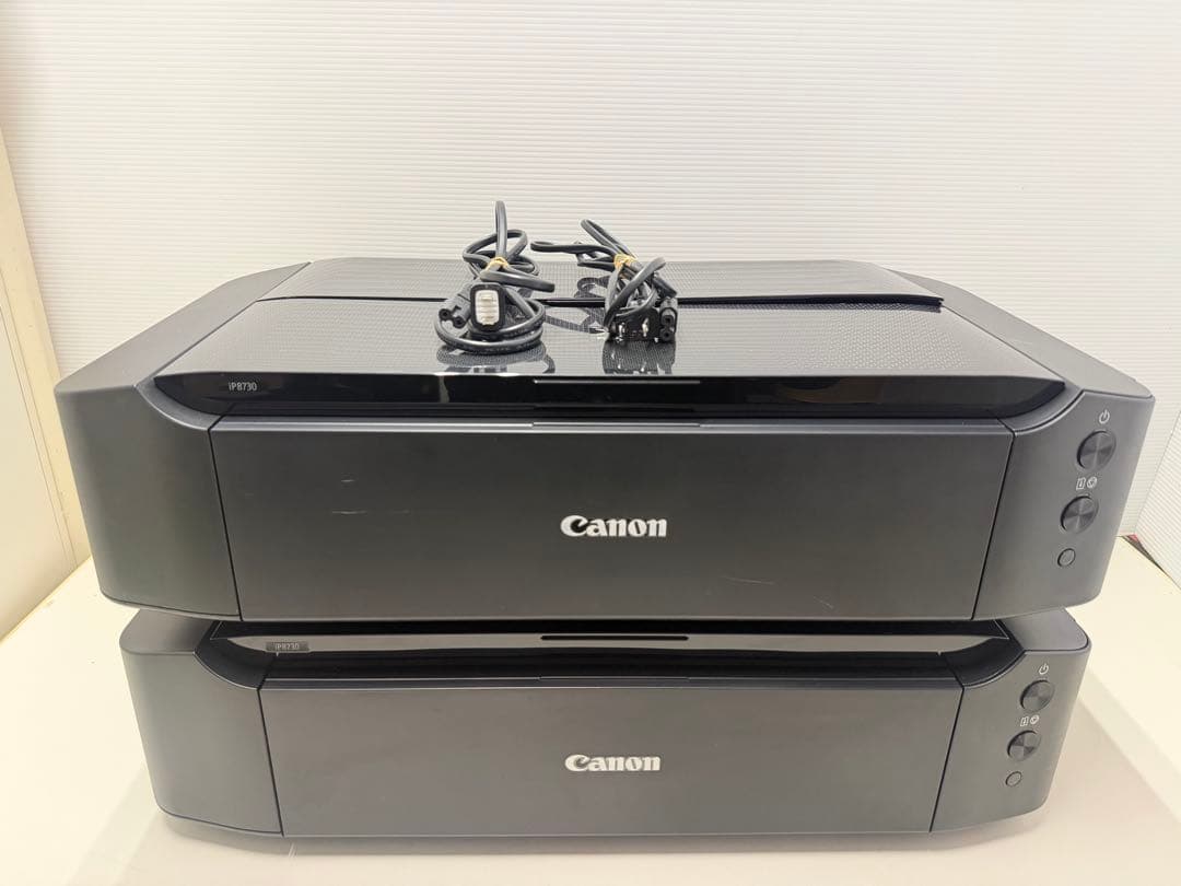 【ジャンク】Canon プリンター 本体 iP8730 2台 通電確認のみ