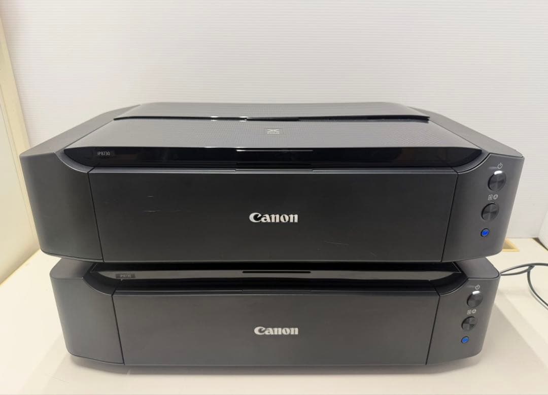 【ジャンク】Canon プリンター 本体 iP8730 2台 通電確認のみ