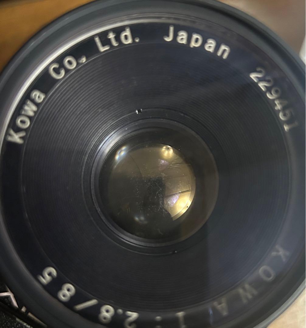 Kowa SIX 中判カメラ　レンズ、説明書付き　写真追加しました　【中古】