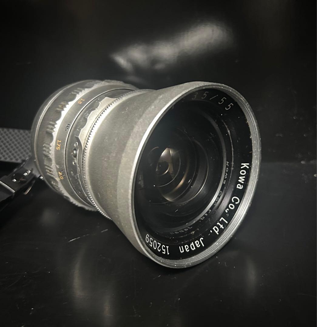 Kowa SIX 中判カメラ　レンズ、説明書付き　写真追加しました　【中古】