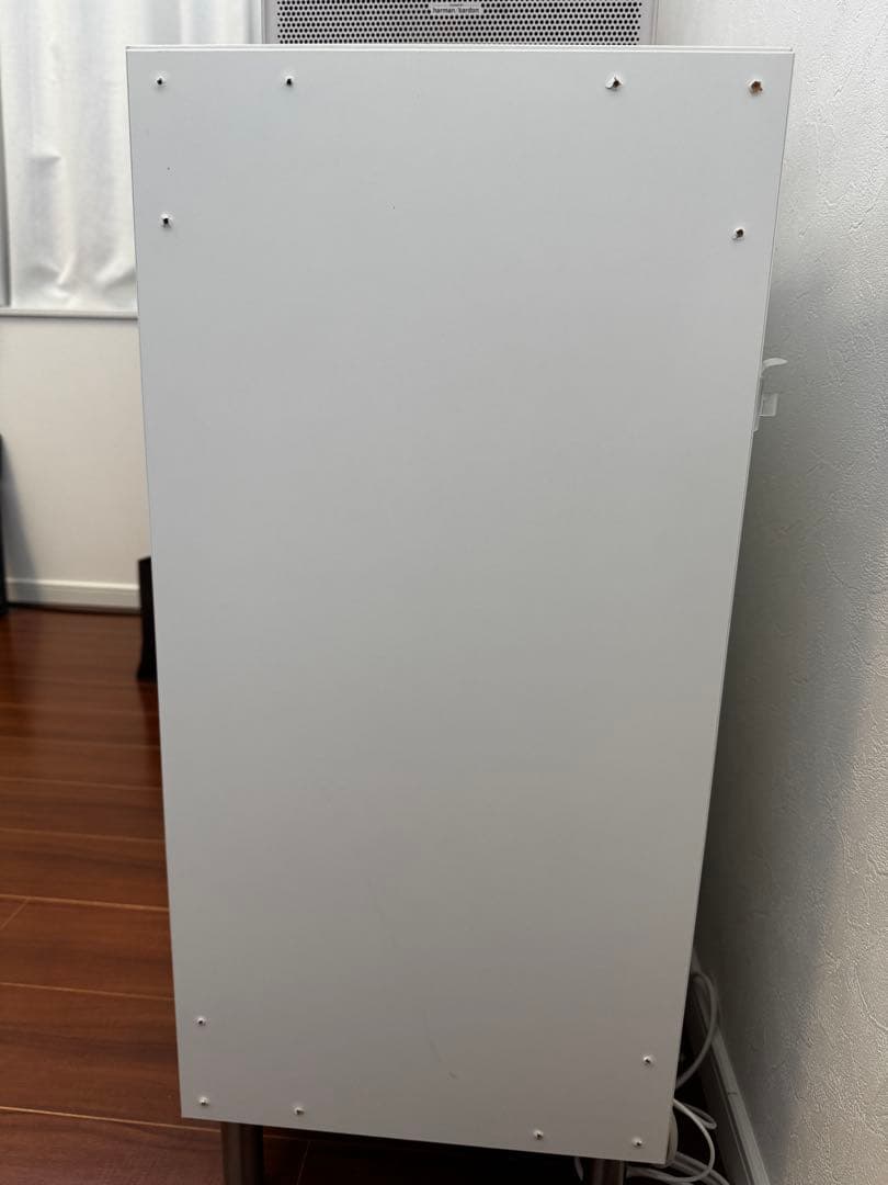 【完成品】IKEA EKET エーケト キャビネット　ホワイト　美品