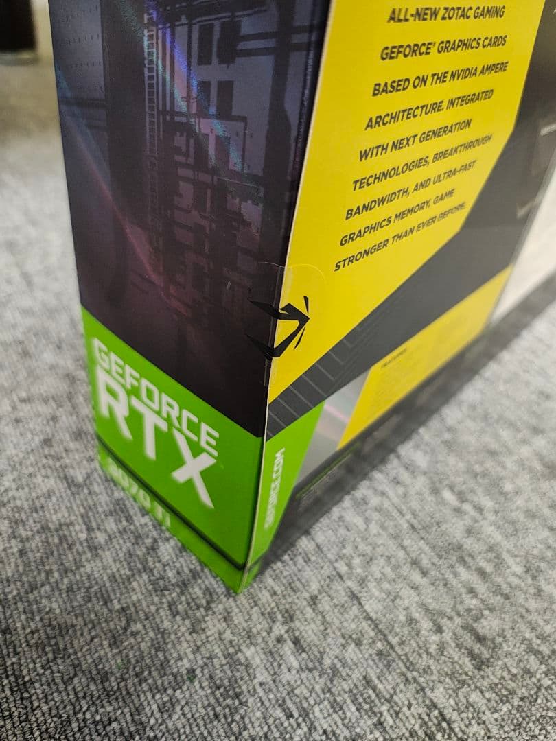 グラフィックボード・グラボ・ビデオカード GeForce RTX3070ti ZT-A30710Q-10P