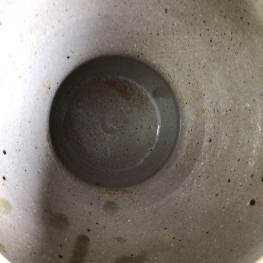 Ｒ５３５　水指　『松古窯　佐久間勝山造』『耳付』『瓢形水指』　共箱　茶道具