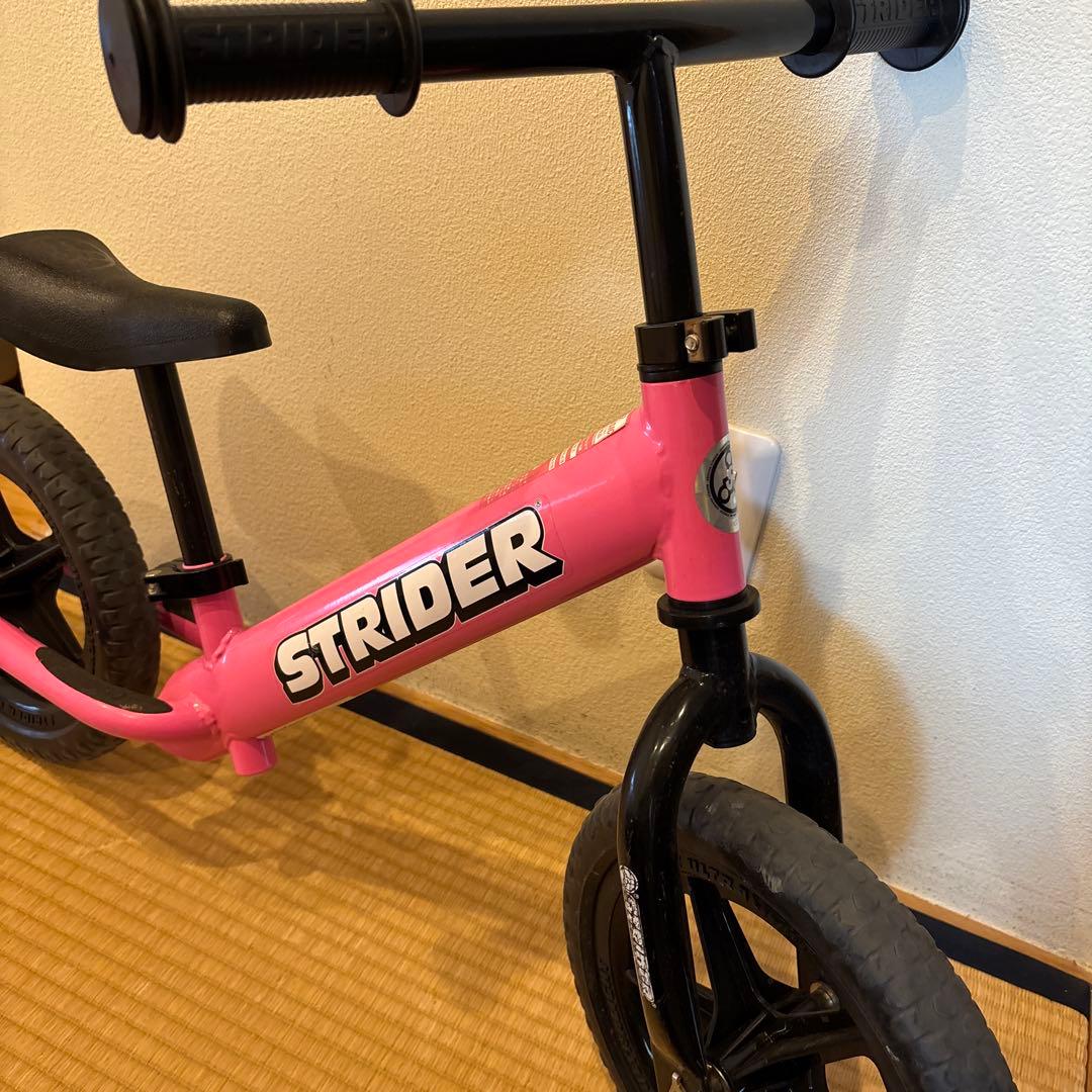 STRIDER バランスバイク 12インチ ピンク